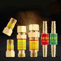 HF-2 loại oxy axetylen propylene mét giảm áp hồi tưởng đèn pin súng tự động ngăn chặn hồi tưởng van máy hàn mig cũ Phụ kiện máy hàn