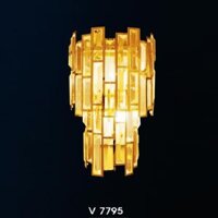HF - V 7795: Đèn gắn tường Phale - KT: L250mm x H380mm - Bóng đèn chân E14 x 2 bóng