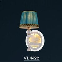 HF - VL 4622: Đèn gắn tường, đế đèn LED  - KT: Ø160mm x H300mm - Đèn LED 12W ánh sáng vàng + E27 x 1