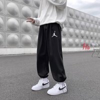 HFASHION Quần Jogger Nỉ Jordan, Quần Thun Nam Nữ Dáng Rộng 3 Màu C014