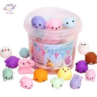 Hftoy 24 Đồ Chơi Động Vật Dễ Thương Antistress Ball Mochi Đồ Chơi Đồ Chơi Giảm Căng Thẳng ~