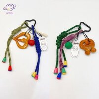 Hftoy Cô Gái Đào Yêu Nước Alkaline Van Móc Khóa Mặt Dây Chuyền Túi Đồ Trang Trí Dây Xích Điện Thoại Di Động ~