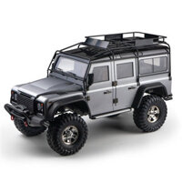 HG P411 Frame 1/10 TX4 RC Car Rock Crawler Off-Road Truck Climbing Vehicles without Electronic Parts Battery Charger Mod