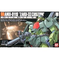 HG UC 1/144 ZAKU III CUSTOM Mô hình Bandai - Hàng chính hãng
