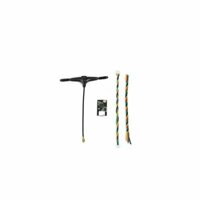 HGLRC ExpressLRS ELRS 2.4GHz High Refresh Rate 500Hz Low Latency Receiver with 2dBi Omnidirectional T Antenna IPEX for F