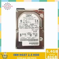 Hgst IBM Ic25N040Atcs04-0 40Gb 30GB 20GB 15GB 12GB 10GB 6.4GB 4200Rpm 2.5 "44Pin Ata66 Notebook Drive IDE PATA HDD