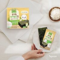 hh [Tách lẻ] Rong biển hữu cơ Ispoon Hàn Quốc gói 1,2G (date 09/2021)