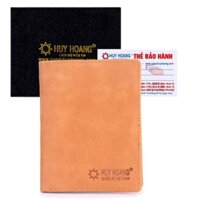 HH2107 - Bóp nam Huy Hoàng kiểu đứng màu da