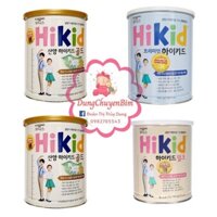 [HH991] Sữa Hikid Hàn Quốc tăng chiều cao vị Vani, Socola, Premium 600g Date 7/2021( huongle )