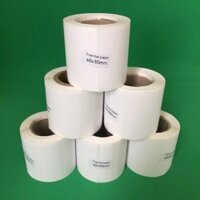 HHS Giấy in tem nhãn decal cho máy DP23 – Detonger – Clabel – Phomemo – Giấy in nhiệt 20×10 30×20 40×30 50×50 bóc dán