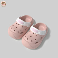 Hi baby Dép Cho Bé Gái Mùa Hè Trong Nhà Đế Mềm Chống Trơn Trượt Thoáng Khí Cho Bé Crocs Cho Trẻ Em