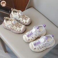 Hi Baby Summer thiết kế bánh sandal trẻ em đế EVA bền có thể điều chỉnh khi giày đi biển