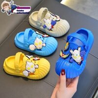 Hi Baby Ultraman Dép Trẻ Em Mùa Hè Cho Bé Trai Và Bé Gái Nơ Chống Trơn Trượt Thoáng Khí Lớn Trẻ Em Đi Biển Crocs
