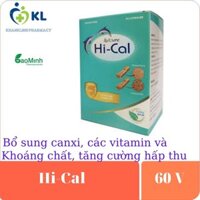 HI-CAL Avisure Canxi Nano tự nhiên cho mẹ bầu, bổ sung các vi chất giúp hấp thụ canxi một cách tốt nhất