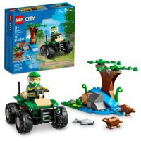 [Hiếm] Lego City 60394 - Xe cứu hộ Rái Cá - ATV & Otter Habitat