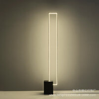 Hiện Đại Tối Giản Phòng Ngủ Sáng Tạo Thiết Kế Hình Học Ánh Sáng Góc Tường Đèn Sàn Vuông Đứng Tối Giản Sang Trọng Cho Phò