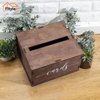 Hiện tại Hộp đựng thẻ Đồ trang trí Dễ dàng lắp ráp Hộp đựng đồ lưu niệm để tốt nghiệp Sự kiện lễ tân Trang trại Phòng tắm cô dâu