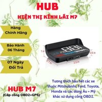 Hiển thị tốc độ lên kính lái ô tô xe hơi M7 cắm cổng OBD2 + USB GPS