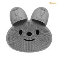 Hiện vật chà chân thỏ, Thảm Massage silicon đa chức năng, Thảm chà chân tắm, Thảm chà chân, Bàn chải chà chân để sử dụng khi tắm