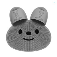 Hiện vật chà chân thỏ, Thảm Massage silicon đa chức năng, Thảm chà chân tắm, Thảm chà chân, Bàn chải chà chân để sử dụng khi tắm