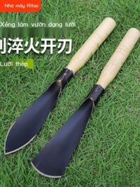 Hiện vật trồng trọt, xẻng nhỏ thép mangan, dụng cụ trồng hoa, đào rau rừng, làm cỏ, đào đất, xẻng,