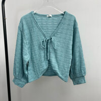 [Hiền VNXK] Áo Khoác Cadigan xuất Nhật, thun len co dãn, siêu Thơ nhẹ nhàng chuẩn VNXK