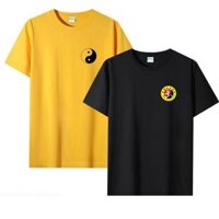 Hiệp hội võ thuật Trung Quốc Taekwondo Áo thun ngắn tay tùy chỉnh Nam Taekwondo Sanda Huấn luyện viên thể dục Quần áo Cotton nguyên chất Hiệp hội võ thuật Trung Quốc Taekwondo Áo thun ngắn tay tùy chỉnh Nam Taekwondo Sanda Fitness