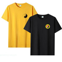 ✨Hiệp hội võ thuật Trung Quốc Taekwondo Áo thun ngắn tay tùy chỉnh Nam Thái Cực Sanda Huấn luyện viên thể dục Quần áo Cotton nguyên chất Mùa hè 25.3.20