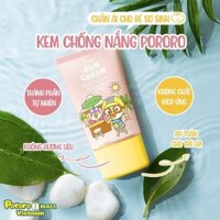 HIỆP SĨ KEM CHỐNG NẮNG PORORONÂNG NIU DA SỮA - BÉ THỎA SỨC CHƠI