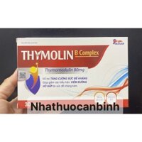 (Hiệu quả, giá tốt) Viên Tăng đề kháng Thymolin B Complex - Bổ sung Thymomodulin, betaglucan và Vitamin B  (hộp 30 viên)