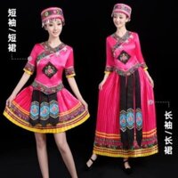 Hiệu Suất Trang Phục Nữ Người Lớn Thiểu Số Phong Cách Dân Tộc Trang Phục Khiêu Vũ Sân Khấu Hát Khiêu Vũ Trình Diễn Trang Phục 25.2.11