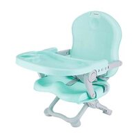 High Chair for Toddlers Folding Booster Seat for Travel Dining Toddlers - Green