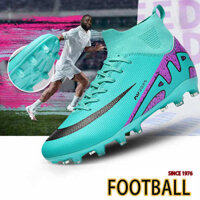 high -necked children's soccer shoes Football shoes high -necked soccer shoes high nail soccer shoes C Luo Gao Top Assassin 15 Giày Bóng Đá Bé Trai Mảnh Gai TF Trẻ Em Bé Trai Bé Gái Trưởng Thành Chống Trơn Trượt AG Học Sinh