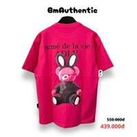 [HIGH QUALITY] Áo Thun Acmé De La Vie Pink Bunny Bear Cotton Cao Cấp - BM Authentic