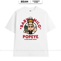 [HIGH QUALITY] Áo Thun Baby Milo Popeye A Bathing Ape Cotton Cao Cấp Form Rộng - BM Authentic