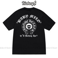 [High Quality] Áo Thun BAPE x Chrome Hearts Baby Milo Tee - Cotton Cao Cấp - Rickey$.