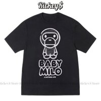 [High Quality] Áo Thun BAPE Baby Milo x A Bathing Ape - Chất Liệu Cotton Cao Cấp - Rickey$.
