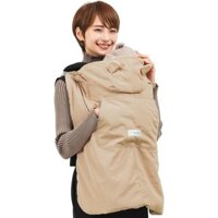 High quality products Directly from Japan Keratta Cape Cape Can Also Be A Stroller Blanket, Water Repellent, Baby Straps, Cold Protection (Beige) #2
