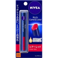 High quality products Directly from Japan NIVEA Rich Care & Color Lip Sheer Red 2g