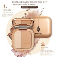 Highlighter Contour Powder Face Makeup Brightening Shadow Ba chiều Beauty BF1