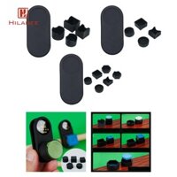 Hilabee Bi-a Phấn Giá Đỡ Thực Tế Bi-a Cue Snooker Bể Cue Phấn Kẹp Dành Cho Bida Người Chơi Phụ Kiện