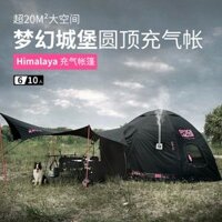 Himalaya bơm hơi lều cắm trại ngoài trời thiết bị cắm trại qua đêm dày chống mưa hình cầu lớn lều trại lều 2 người lều cắm trại đi biển
