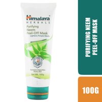 Himalaya Mặt Nạ Lột Himalaya Purifying Neem Peel-off Mask Chiết Xuất Lá Neem Giúp Thanh Lọc Và Sạch Mụn 100ml