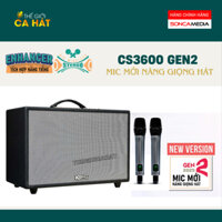 HiNet - CS3600 Gen 2 (micro cao cấp) Loa karaoke Bluetooth Di động 200W ACNOS Soncamedia