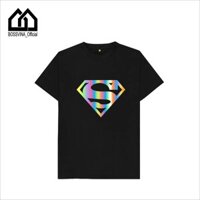 [HÌNH ẢNH SHOP CHỤP] Áo Thun Phản Quang  Nam Nữ Nhiều Màu Vải Dày Không Xù Lông