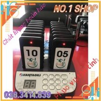 [hình ảnh thật] Bộ rung gọi khách 16 thẻ - Thiết bị tự phục vụ cho quán cà phê trà sữa BC1600
