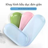 Hình Bầu Dục Tấm Thắt Lưng Bán Vĩnh Viễn Khay Thêu Để Làm Móng Tay Để Bàn Dụng Cụ Bảo Quản Trang Sức Thẩm Mỹ Viện Tiếp Liệu