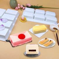 Hình Chữ Nhật Bánh Mousse Khuôn Silicon Hình Chữ Nhật Khuôn Sandwich Tình Yêu Thư Pháp Món Tráng Miệng Pháp Dụng Cụ Nướng Bánh