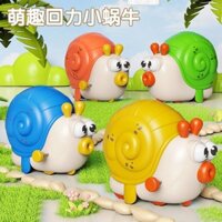 Hình con ốc sên nhỏ dễ thương và thú vị cho trẻ em, đồng hồ có thể di chuyển và chạy, đồ chơi giáo dục cho trẻ em, Dây Chuyền duchu miệng, phim hoạt hình
