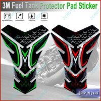 Hình dán bình xăng xe máy 3m nắp xăng bảo vệ decal accessori cho kawasaki z900 z1000 ninja h2r versys 650 honda benelli ducati